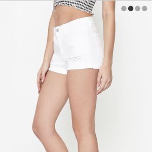 Ellen White Denim Festival Shorts